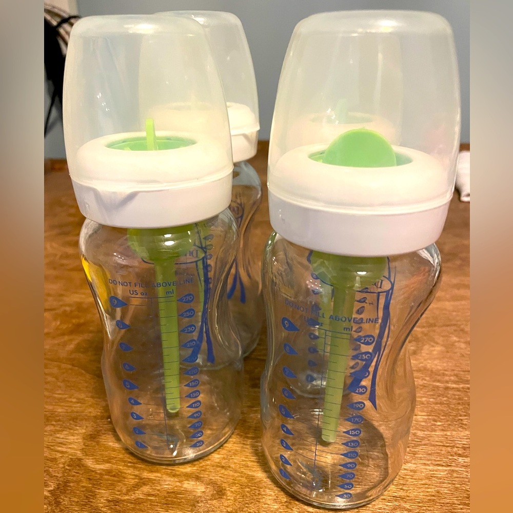 Dr. Brown’s glass bottles